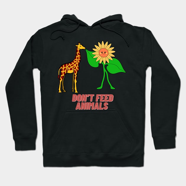 Don’t feed animals Hoodie by artist369